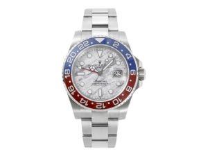 GMT-Master II Stainless Steel ‘Pepsi’ with Meteorite Dial (40mm)