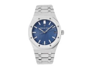 Royal Oak Stainless Steel with Blue Dial (41mm) – 15500