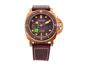 Luminor Submersible 3 Days Automatic ‘Bronzo’ Bronze Case with Titanium caseback, Brown Dial and Brown Strap (47mm)