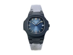 Nautilus ‘Black Venom’ Limited Edition Carbon Steel with Blue Dial (40mm)