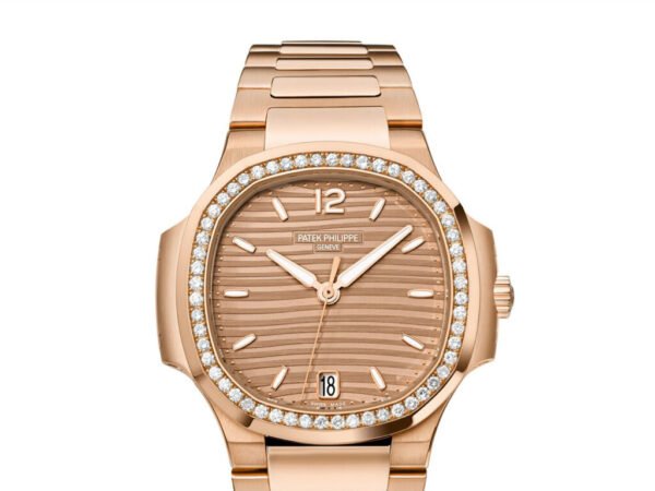 Patek Philippe Nautilus Rose Gold Diamond Bezel 7118/1200R-010