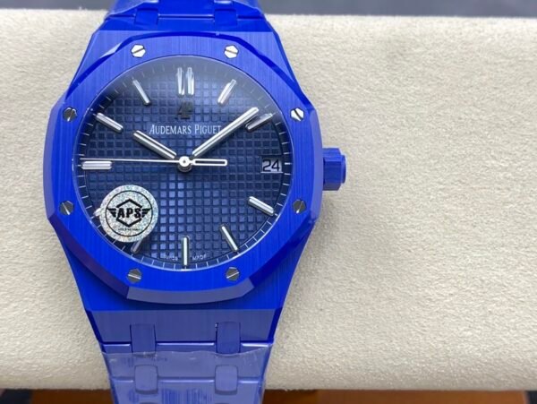 Audemars Piguet Royal Oak 15500 Full Blue Ceramic Blue Dial