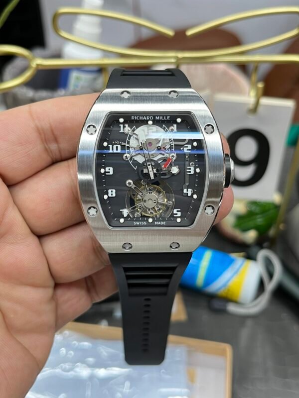 YS Factory Richard Mille RM001 43mm Titanium Rubber Strap Skeletonized Dial